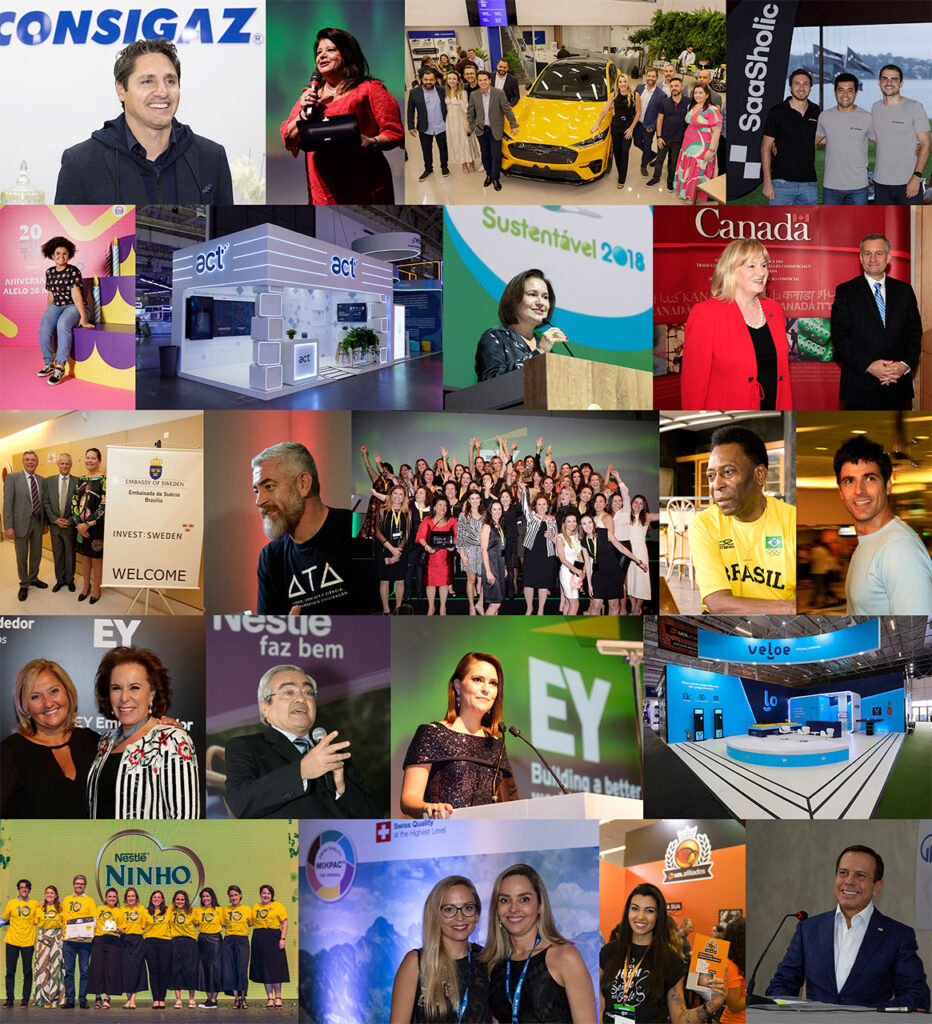 Eventos Corporativos, feiras e congressos